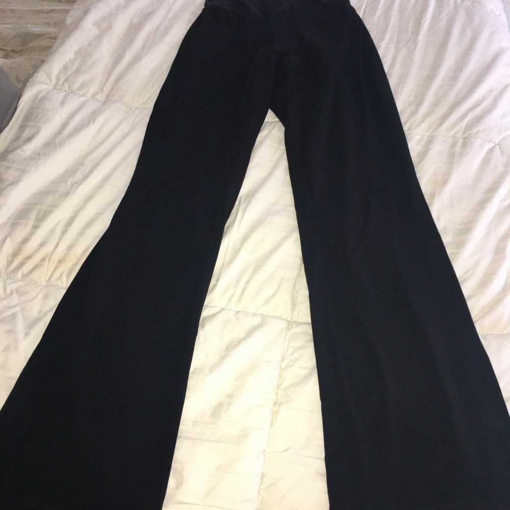 Motherhood maternity black bootcut yoga pants